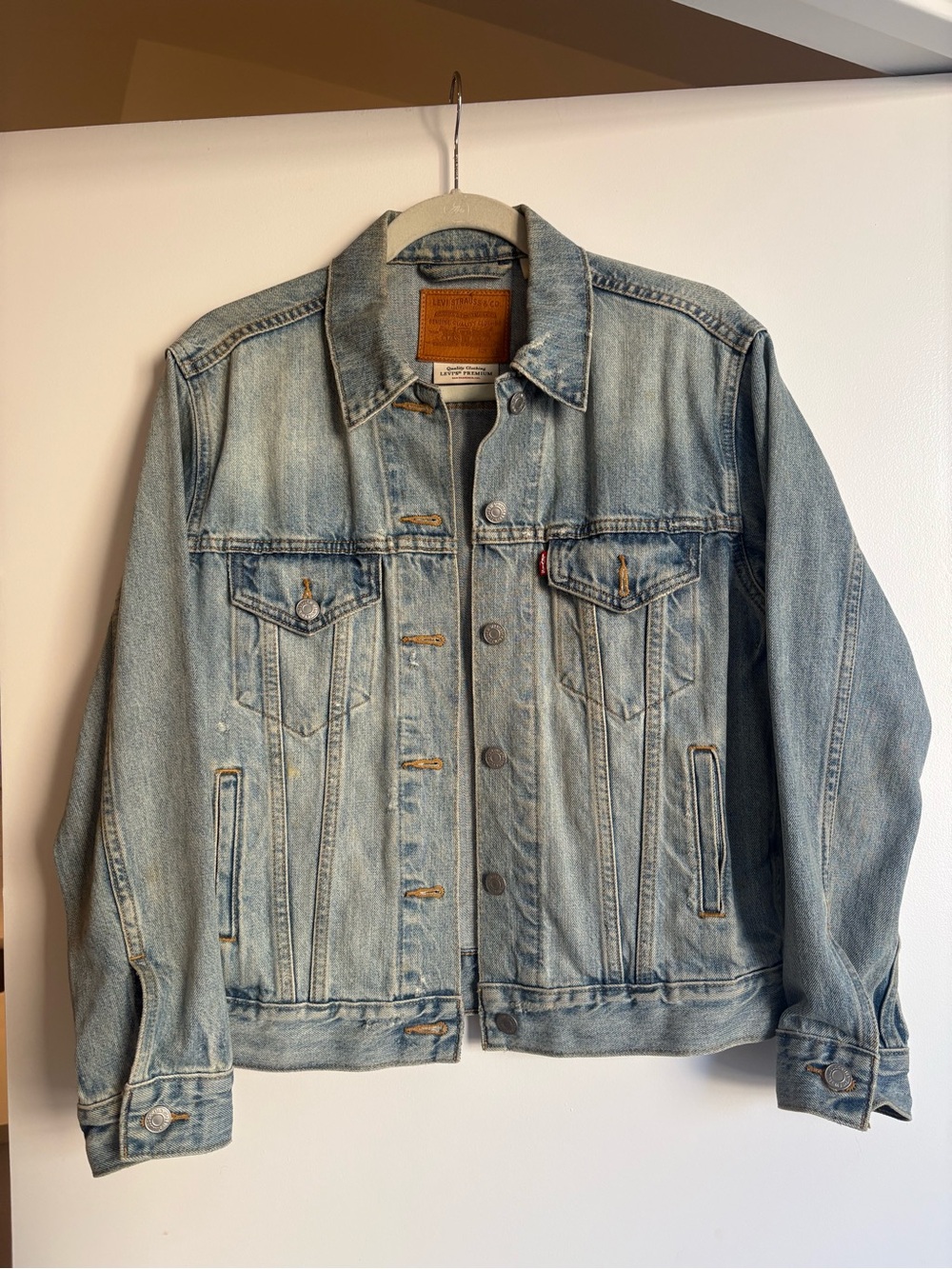 Levi's Light Wash Denim Trucker Jacket